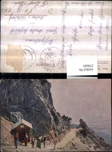 278685,Rax Raxgmoa Törl Steig m. Gelberhütte b. Reichenau