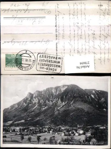 278694,Reichenau Totale m. Feuchter Bergkulisse
