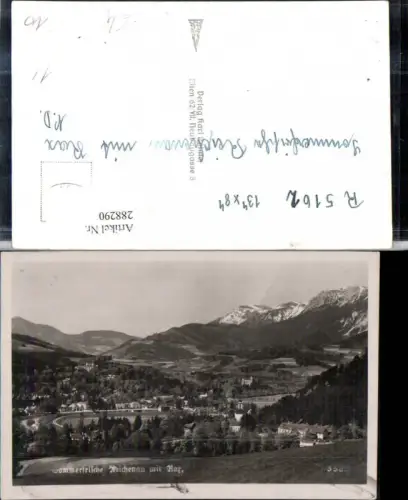 288290,Reichenau an d. Rax Totale Bergkulisse
