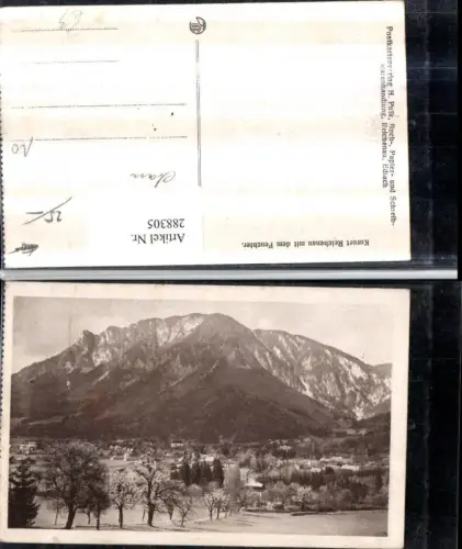 288305,Reichenau an d. Rax Totale m. d. Feuchter Bergkulisse