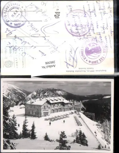 288308,Raxplateau Bergstation Raxbahn Bergkulisse Winterbild b. Reichenau