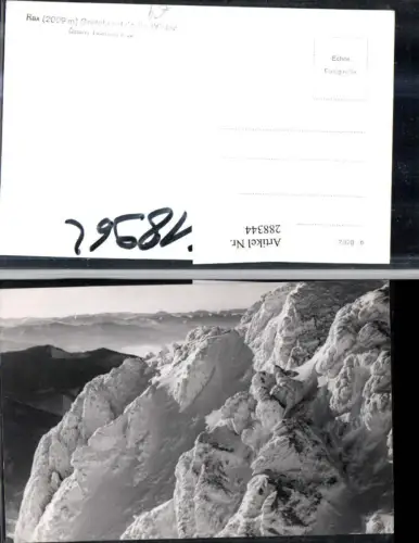 288344,Rax Grechtchensteig Bergkulisse Winterbild b. Reichenau