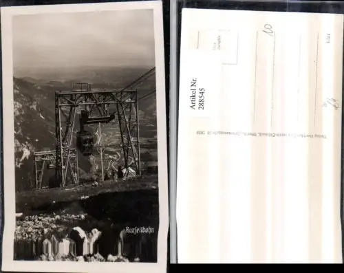 288545,Raxseilbahn Seilbahn b. Reichenau