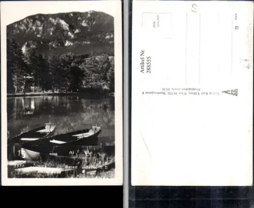 288555,Reichenau an d. Rax Partie Ruderboote Boote pub Karl Kühne 5977