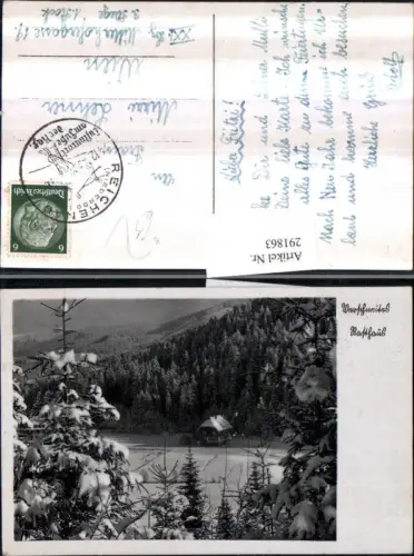 291863,Rasthaus b. Reichenau an d. Rax Winterbild
