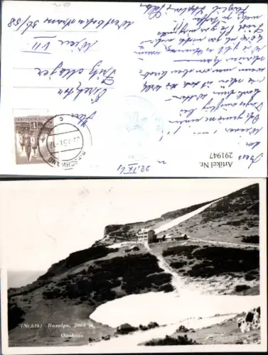 291947,Raxalpe Ottohaus Berghütte b. Reichenau an d. Rax