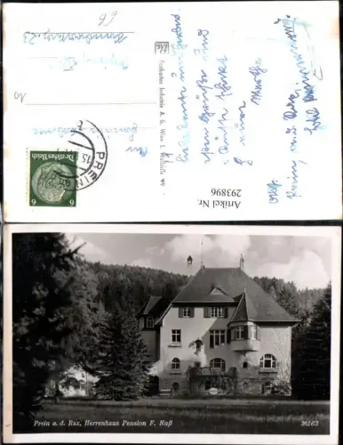 293896,Prein an d. Rax Herrenhaus Pension F. Nuß