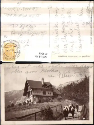 295745,Touristenhaus Knappenhof b. Edlach Reichenau an d. Rax Bergkulisse