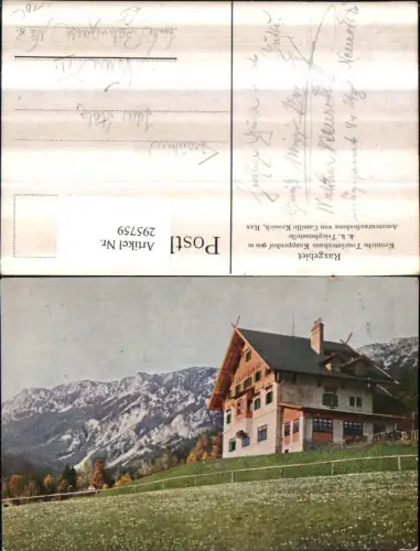 295759,Touristenhaus Knappenhof b. Edlach Reichenau an d. Rax Bergkulisse