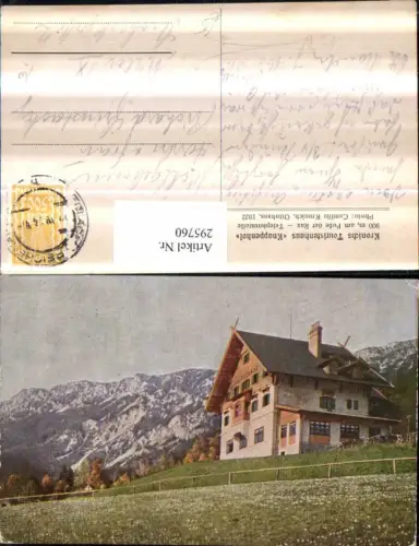 295760,Touristenhaus Knappenhof b. Edlach Reichenau an d. Rax Bergkulisse