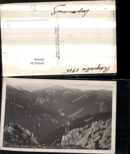 295990,Rax Neuner Lucke Bergkulisse b. Reichenau