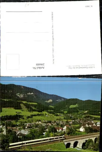 296688,Payerbach an d. Rax Totale Viadukt Eisenbahn