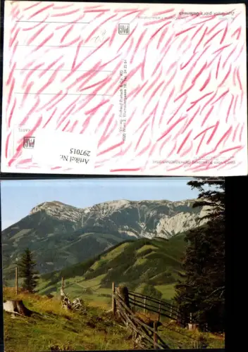 297015,Blick vom Kreuzberg auf die Rax Bergkulisse