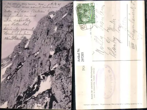 297203,Rax Wildes Gamseck Bergkulisse b. Reichenau