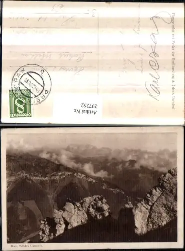 297252,Rax Wildes Gamseck Bergkulisse b. Reichenau Schwarzau