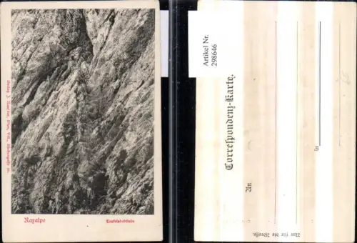 298646,Raxalpe Teufelsbadstube b. Reichenau Bergsteiger