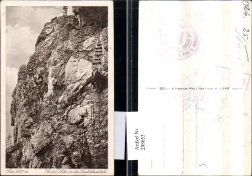 298653,Rax Große Leiter in d. Teufelsbadstube b. Reichenau