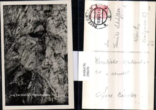 298670,Rax Teufelsbadstube b. Reichenau