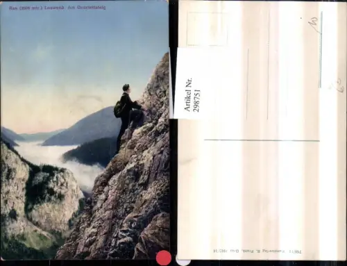 298751,Rax Loswand Quartettsteig Bergkulisse b. Reichenau Bergsteiger