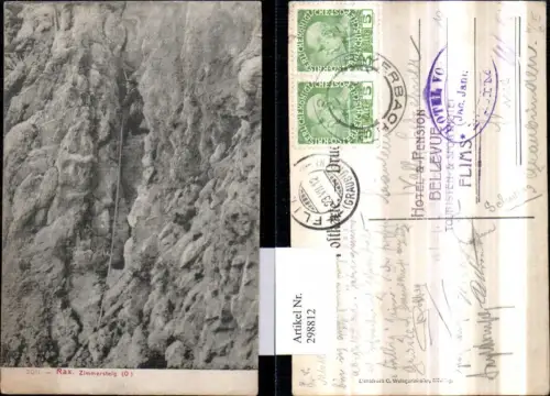 298812,Rax Zimmersteig b. Reichenau Bergsteiger Kletterer