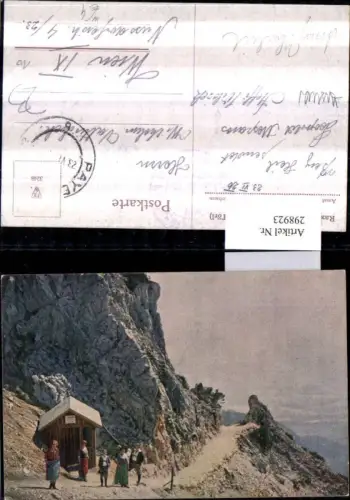 298923,Rax Raxgmoa Törl Steig m. Gelberhütte b. Reichenau