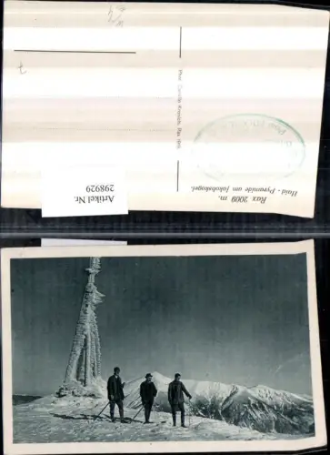 298929,Rax Haid-Pyramide am Jakobskogel Bergkulisse b. Reichenau Winterbild