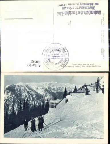 300582,Baumgartnerhaus a. Hochschneeberg Reichenau a. d. Rax Puchberg Winteransicht