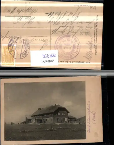 304959,Karl Ludwig-Haus auf d. Rax Berghütte b. Prein