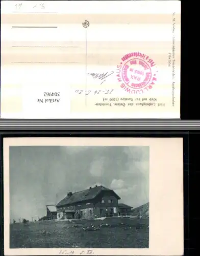 304962,Karl Ludwig-Haus auf d. Raxalpe Berghütte b. Prein