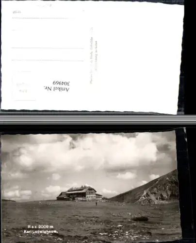 304969,Rax Karl Ludwig-Haus Berghütte b. Prein