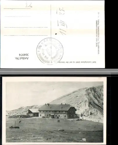 304974,Karl Ludwig-Haus auf d. Raxalpe Berghütte b. Prein