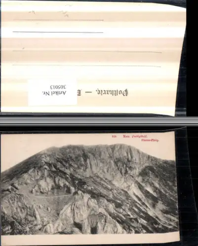 305013,Rax Predigtstuhl Bismarcksteig b. Prein Reichenau Bergkulisse
