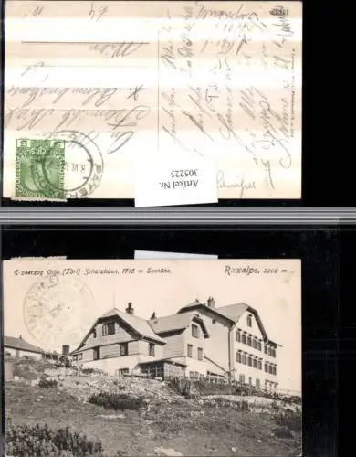 305225,Raxalpe Erzherzog Otto Schutzhaus Berghütte b. Reichenau