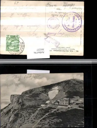 305237,Rax Erzherzog Otto-Schutzhaus Berghütte b. Reichenau