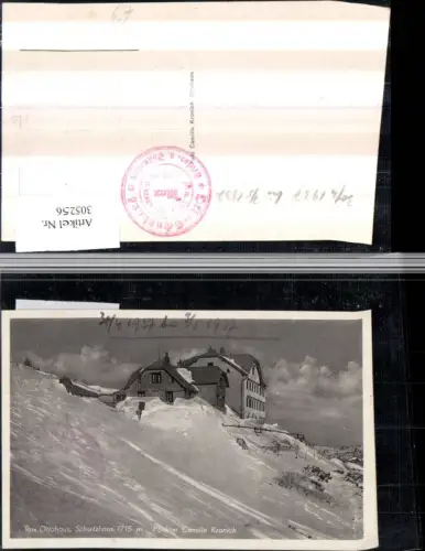 305256,Rax Ottohaus Schutzhaus Berghütte b. Reichenau Winterbild