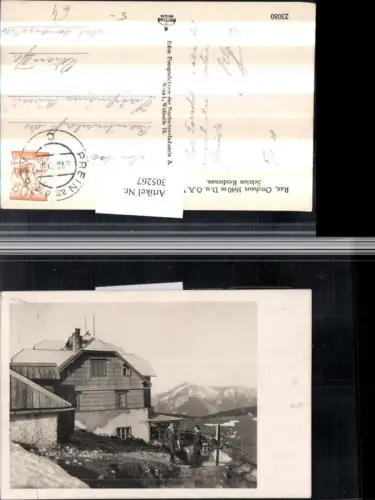 305267,Rax Ottohaus Berghütte b. Reichenau Bergkulisse