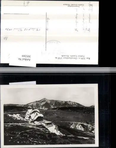 305269,Rax Otto-Schutzhaus Berghütte b. Reichenau Bergkulisse