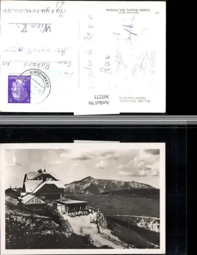 305275,Rax Otto-Schutzhaus Berghütte b. Reichenau Bergkulisse