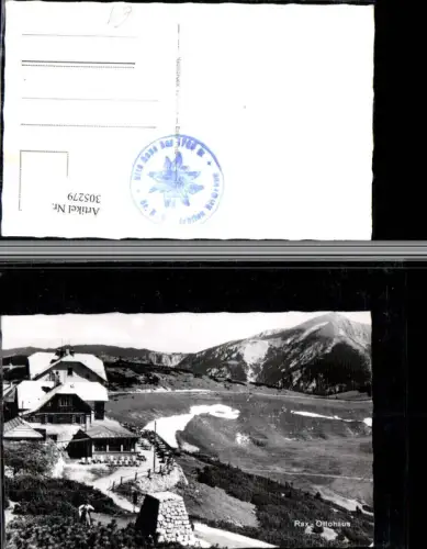 305279,Rax Ottohaus Berghütte b. Reichenau Bergkulisse