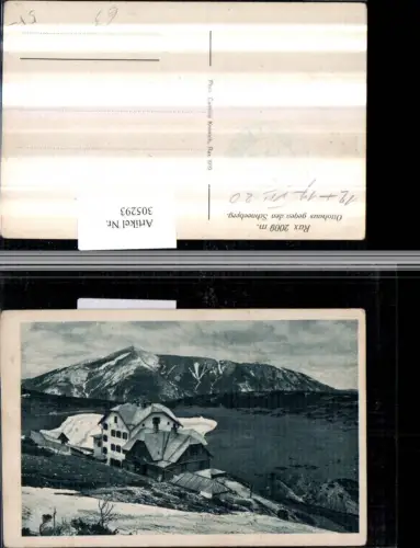 305293,Rax Ottohaus Berghütte geg. Schneeberg Bergkulisse b. Reichenau