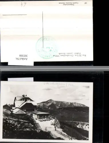 305308,Rax Otto-Schutzhaus Berghütte b. Reichenau Bergkulisse