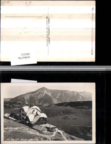 305312,Rax Ottohaus Berghütte m. Schneeberg Bergkulisse b. Reichenau