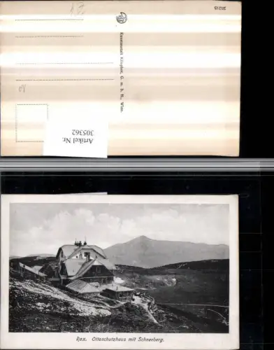 305362,Rax Otto-Schutzhaus Berghütte m. Schneeberg b. Reichenau pub Kilophot 25215