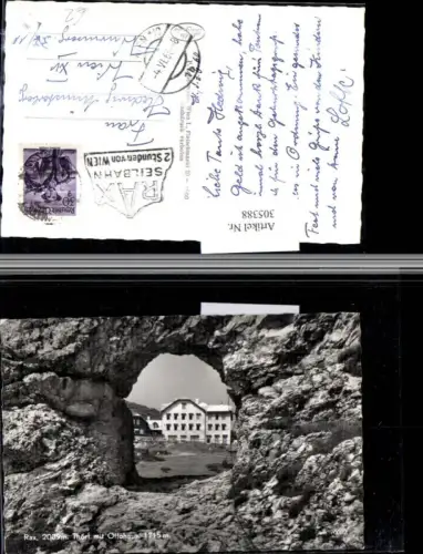305388,Rax Thörl Törl Durchblick m. Ottohaus Berghütte b. Reichenau