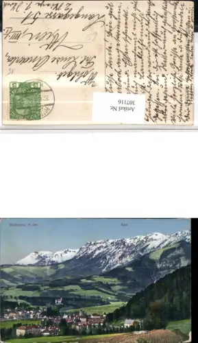 307116,Reichenau Totale m. Rax Bergkulisse