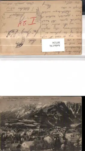 307134,Reichenau Totale m. Villa Wartholz geg. Rax Bergkulisse