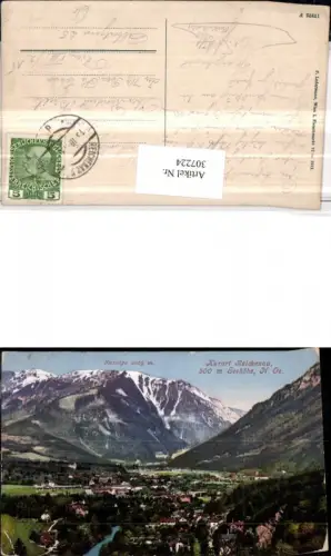 307224,Reichenau Totale m. Raxalpe Bergkulisse