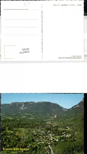 307262,Reichenau an d. Rax Totale Bergkulisse
