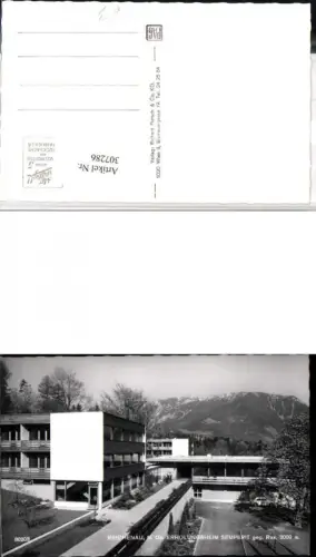 307286,Reichenau an d. Rax Erholungsheim Semperit geg. Rax Bergkulisse