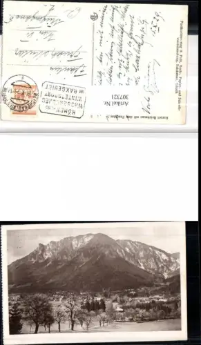 307321,Reichenau an d. Rax Totale m. Feuchter Bergkulisse pub Kilophot